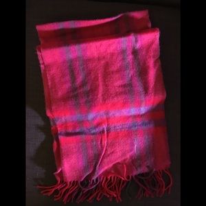 Pink Merino Wool Scarf